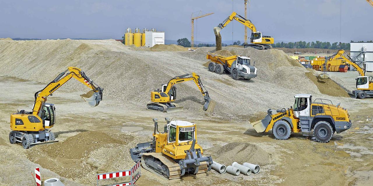 Renting de maquinaria y equipamiento para construcción y obra pública